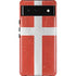 Denmark Flag Distressed Google Pixel 6 Case
